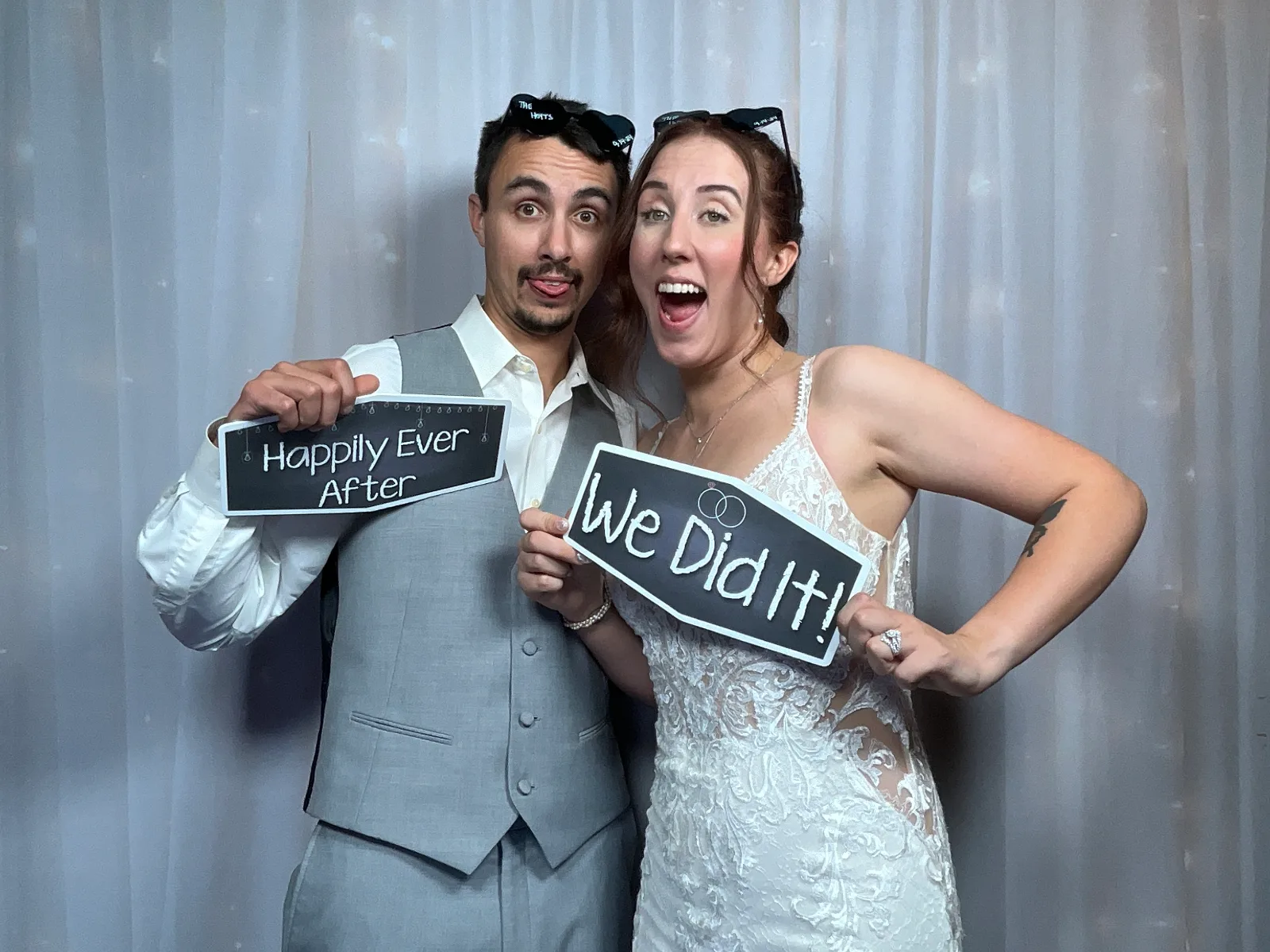 Pixel Perfect photo booth birthday party in Ohio with instant prints