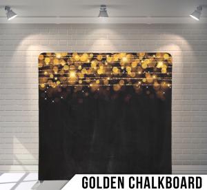 Golden Chalkboard backdrop