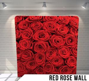 Red Rose Wall backdrop