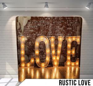 Rustic Love backdrop